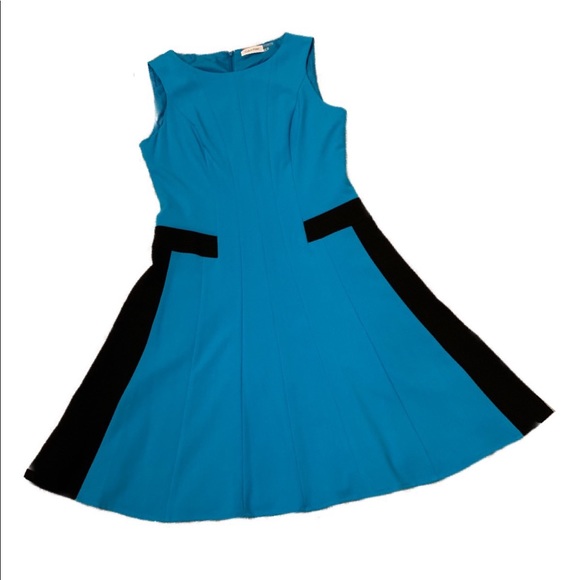 Calvin Klein Dresses & Skirts - NEW Calvin Klein Fit n Flare Dress S: 8